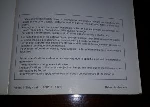 Libretto uso manut Ferrari 400 i (2)