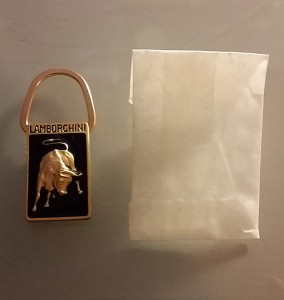 Portachiavi Lamborghini blu Lorioli (1)