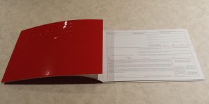 libretto tagliandi Ferrari 12 cilindri rosso (USA) (2)